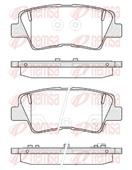 REMSA 1362.52 - Sada brzdových platničiek, vždy 4 kusy v sade