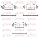 REMSA 1470.10 - Sada brzdových platničiek, vždy 4 kusy v sade