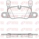 REMSA 1714.20 - Sada brzdových platničiek, vždy 4 kusy v sade