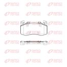 REMSA 1908.00 - Sada brzdových platničiek, vždy 4 kusy v sade