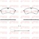 REMSA 1941.01 - Sada brzdových platničiek, vždy 4 kusy v sade