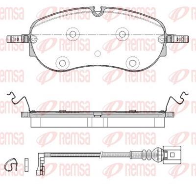 REMSA 1962.01 Číslo výrobce: 26407. EAN: 8427975817686.