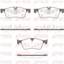 REMSA 1986.02 - Sada brzdových platničiek, vždy 4 kusy v sade