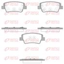 REMSA 1999.02 - Sada brzdových platničiek, vždy 4 kusy v sade