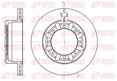REMSA 61170.10 Číslo výrobce: DCA6117010. EAN: 8427975161864.