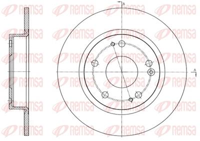 REMSA 61756.00 Číslo výrobce: DCA6175600. EAN: 8427975167675.