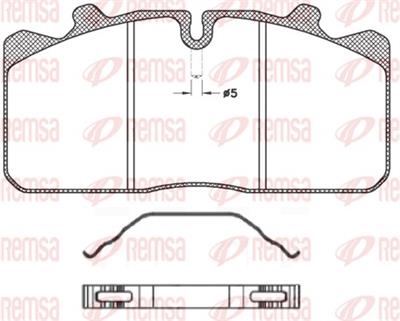 REMSA JCA 658.00 Číslo výrobce: JCA065800. EAN: 8427975750570.