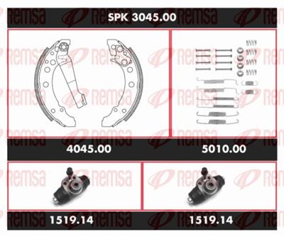 REMSA SPK 3045.00 Číslo výrobce: SCA304500.