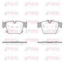 REMSA X2049.00 - Sada brzdových platničiek, vždy 4 kusy v sade
