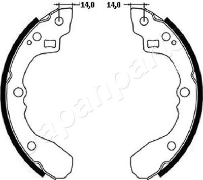 JAPANPARTS GF-398AF EAN: 8033001066524.