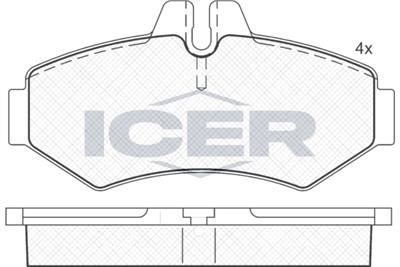 ICER 141289 Číslo výrobce: 23021. EAN: 8424073059031.