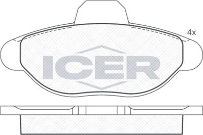 ICER 180923 Číslo výrobce: 21365. EAN: 8424073015440.