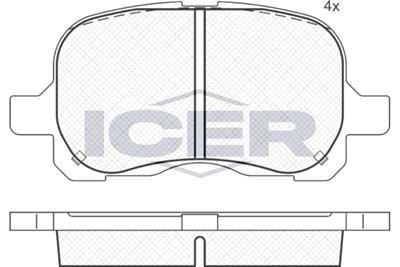 ICER 181408 Číslo výrobce: 23294. EAN: 8424073081643.