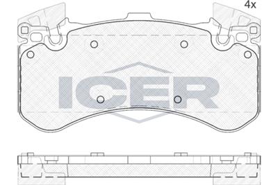 ICER 182070 Číslo výrobce: 24801. EAN: 8424073105509.