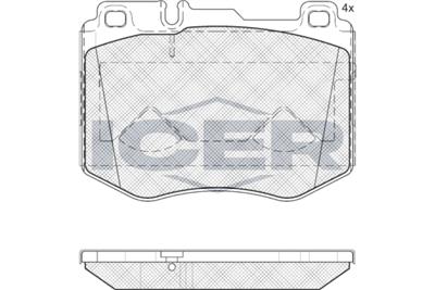 ICER 182195 Číslo výrobce: 22047. EAN: 8424073109484.