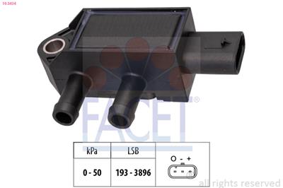 FACET 10.3434 Číslo výrobce: KW 493 434.