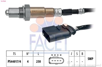 FACET 10.7920 Číslo výrobce: EPS 1.997.920. EAN: 8012510094297.