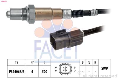 FACET 10.8073 Číslo výrobce: EPS 1.998.073. EAN: 8012510015872.
