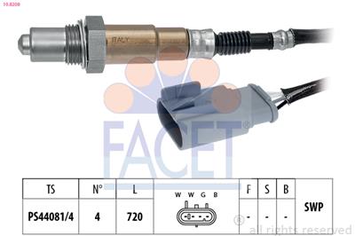 FACET 10.8208 Číslo výrobce: EPS 1.998.208. EAN: 8012510037294.
