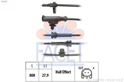 FACET 21.0120 Číslo výrobce: EPS 1.960.120. EAN: 8012510069189.