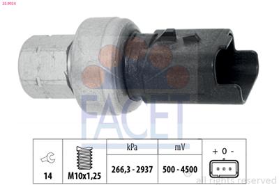 FACET 25.0024 Číslo výrobce: EPS 1.980.024. EAN: 8012510303467.