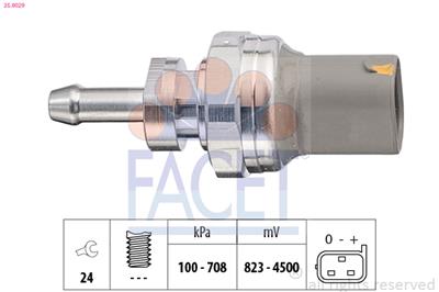 FACET 25.0029 Číslo výrobce: EPS 1.980.029.