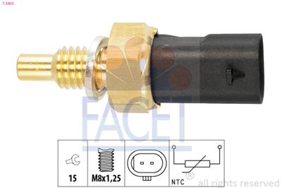 FACET 7.3403 Číslo výrobce: KW 530 403. EAN: 8012510069868.