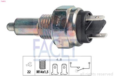 FACET 7.6015 Číslo výrobce: EPS 1.860.015. EAN: 8012510044872.
