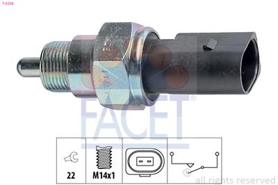 FACET 7.6238 Číslo výrobce: EPS 1.860.238. EAN: 8012510007501.