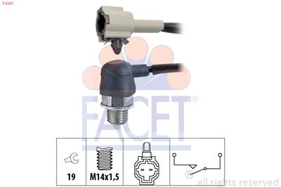 FACET 7.6341 Číslo výrobce: KW 560 341. EAN: 8012510060636.