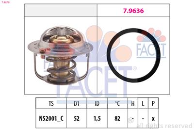 FACET 7.8679 Číslo výrobce: EPS 1.880.679. EAN: 8012510014387.