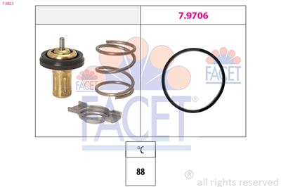 FACET 7.8822 Číslo výrobce: EPS 1.880.822. EAN: 8012510034187.