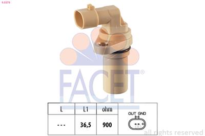 FACET 9.0379 Číslo výrobce: EPS 1.953.379. EAN: 8012510008942.