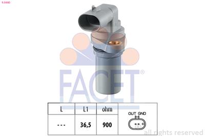 FACET 9.0440 Číslo výrobce: EPS 1.953.440. EAN: 8012510008874.