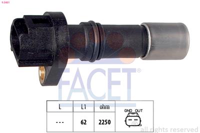 FACET 9.0461 Číslo výrobce: EPS 1.953.461. EAN: 8012510017647.
