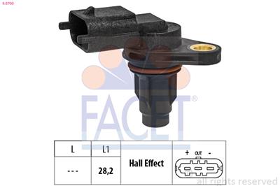 FACET 9.0700 Číslo výrobce: EPS 1.953.700. EAN: 8012510050095.