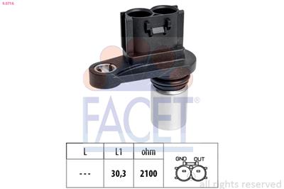 FACET 9.0716 Číslo výrobce: EPS 1.953.716. EAN: 8012510035726.