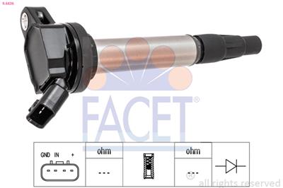 FACET 9.6436 Číslo výrobce: EPS 1.970.536. EAN: 8012510301180.