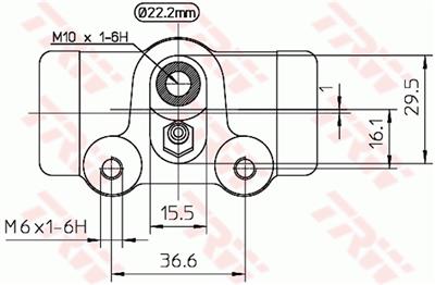 TRW BWH145 EAN: 3322937003068.