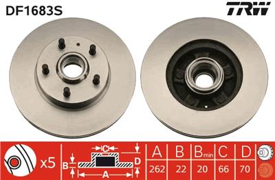 TRW DF1683S EAN: 3322937365326.