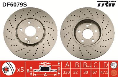 TRW DF6079S EAN: 3322937991914.