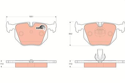 TRW GDB1530 Číslo výrobce: 21282. EAN: 3322937334520.