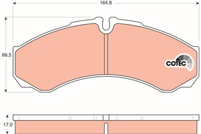 TRW GDB1534 Číslo výrobce: 29121. EAN: 3322937334605.