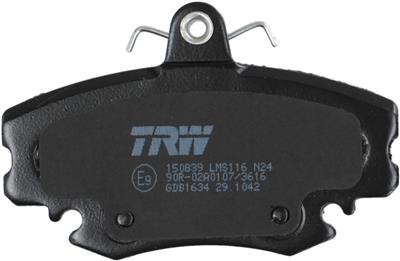 TRW GDB1634 Číslo výrobce: 21404. EAN: 3322937412587.