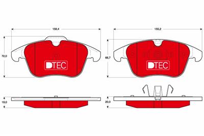 TRW GDB1683DTE Číslo výrobce: 24123. EAN: 3322938207373.