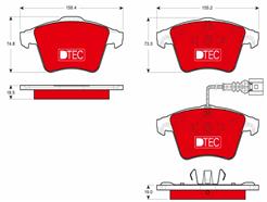 TRW GDB1721DTE DTEC COTEC