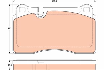 TRW GDB1912 Číslo výrobce: 24098. EAN: 3322938100728.