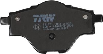 TRW GDB2034 Číslo výrobce: 25827. EAN: 3322938223755.