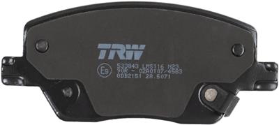 TRW GDB2151 Číslo výrobce: 22397. EAN: 3322938374884.