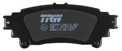 TRW GDB4174 Číslo výrobce: 24918. EAN: 3322937973675.